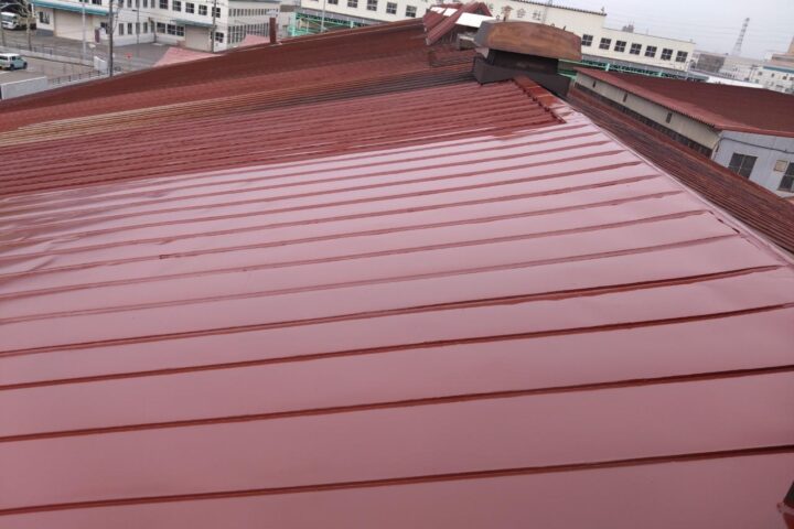 工場屋根補修・塗装